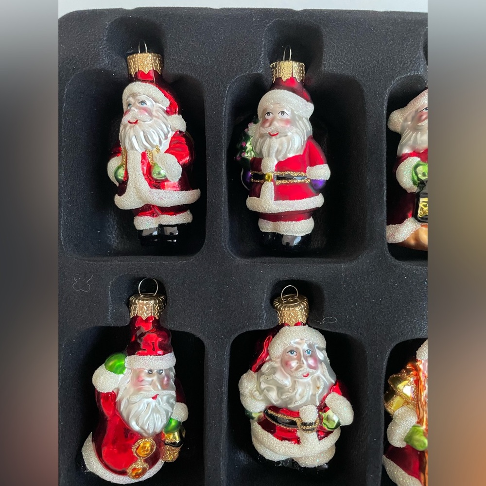 Macy’s glass Christmas ornaments! - Picture 3 of 8